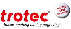 trotec laser marking cutting engraving
